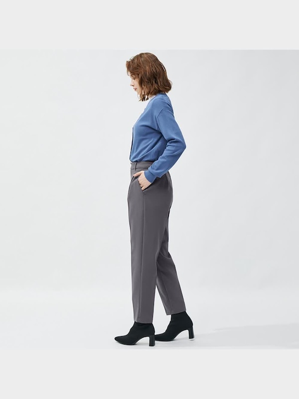 タックテーパードパンツ(丈標準65.0～69.0cm)