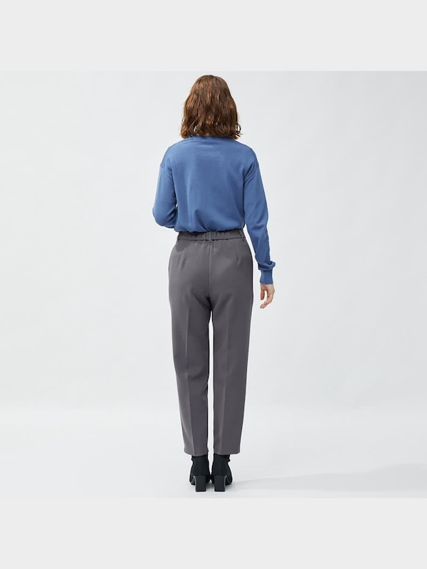 タックテーパードパンツ(丈標準65.0～69.0cm)