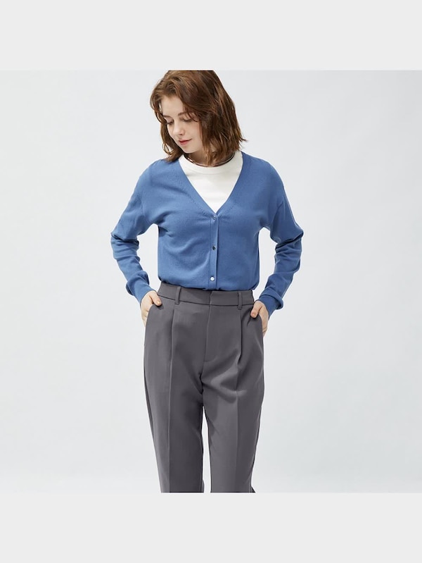 タックテーパードパンツ(丈標準65.0～69.0cm)