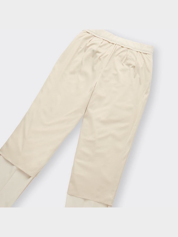 ウォッシャブルテーパードパンツZ+X(セットアップ可能)