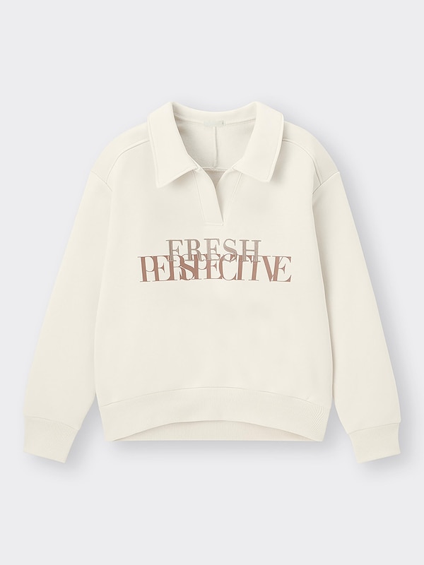 グラフィックスウェットプルオー�バー(長袖)+E