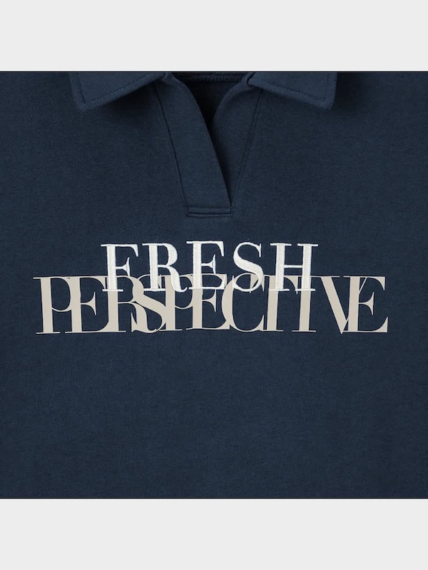 グラフィックスウェットプルオーバー(長袖)+E