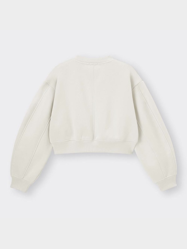 ヘビーウェイトスウェットクロップドブルゾン(長袖)+E