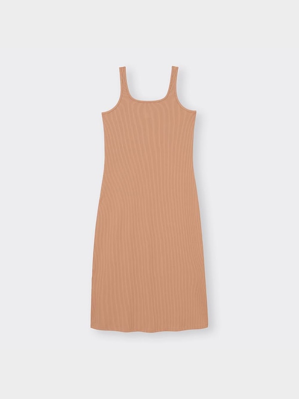 チュールプリントワンピース(ノースリーブ)+E