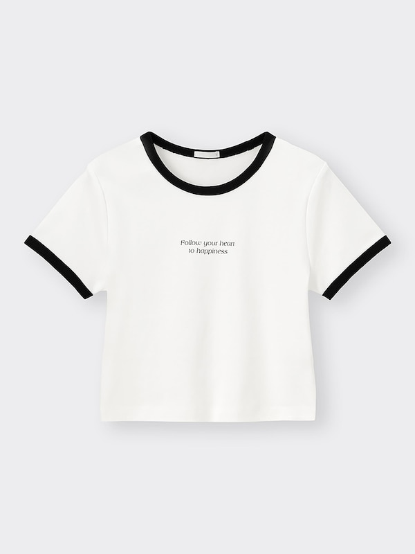 グラフィックバイカラーミニT(半袖)+EC