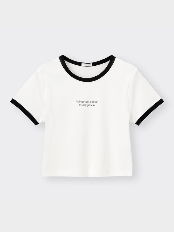 グラフィックバイカラーミニT(半袖)+EC