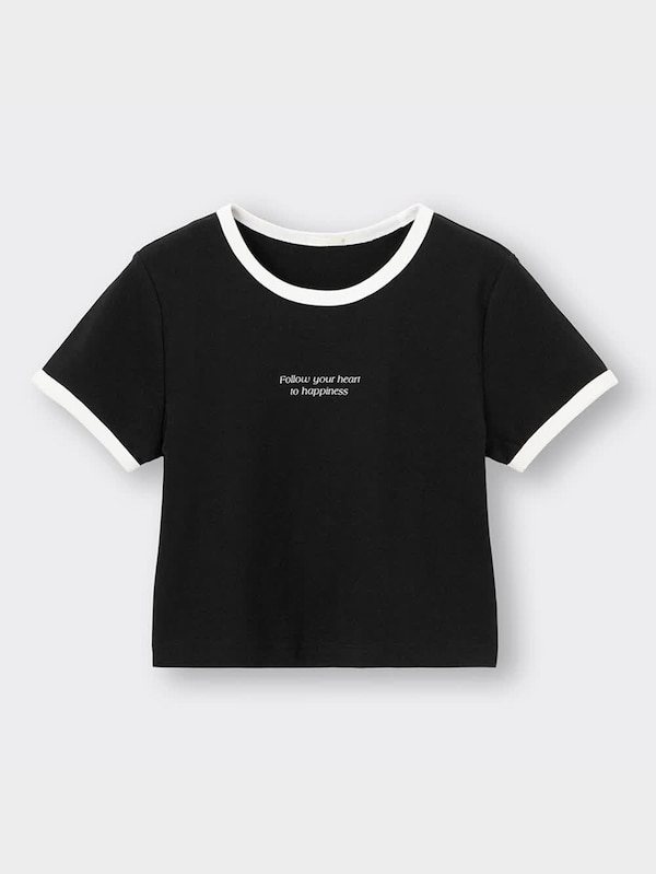 グラフィックバイカラーミニT(半袖)+EC