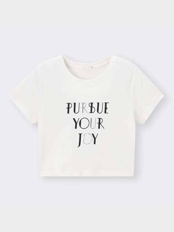 グラフィックミニT(半袖)(タイポグラフィ)+EC