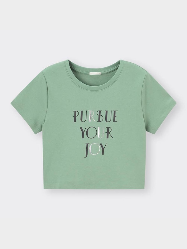 グラフィックミニT(半袖)(タイポグラフィ)+EC