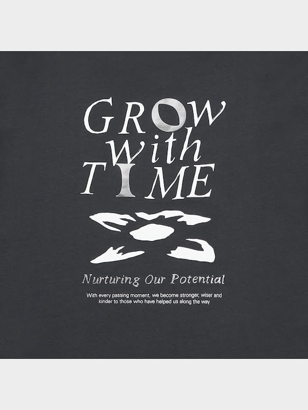 グラフィックT(5分袖)(タイポグラフィ)+EC