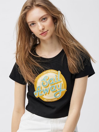 グラフィックミニT(半袖)(レトロ) 【レディース】 【Tシャツ・カットソー・ブラフィール】【GU公式/ジーユー】 【BLACK】 グラフィックミニT(半袖)(レトロ) 【レディース】 【Tシャツ・カットソー・ブラフィール】【GU公式/ジーユー】 【BLACK】