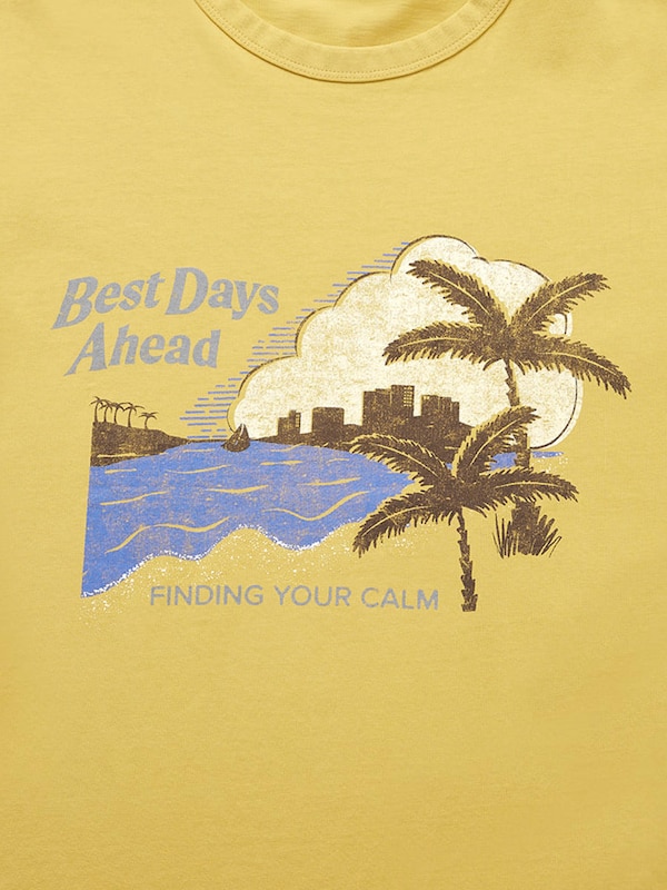 グラフィックT(5分袖)(サンセット)