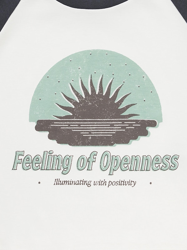 グラフィックラグランミニT(半袖)(サンセット)