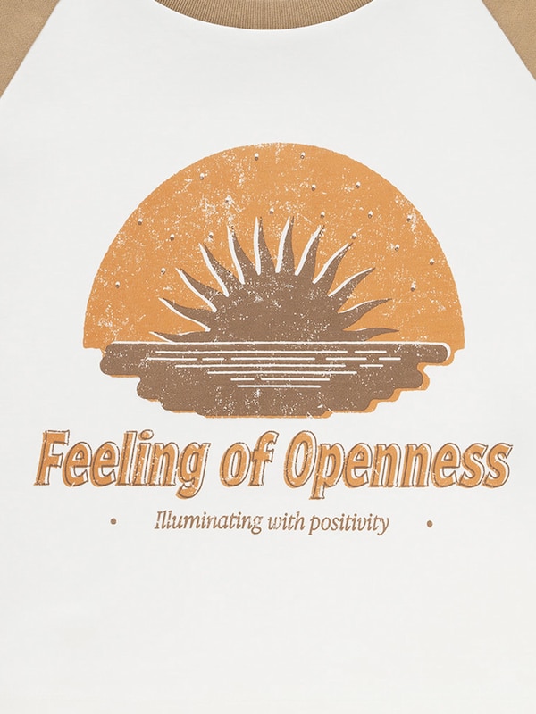 グラフィックラグランミニT(半袖)(サンセット)