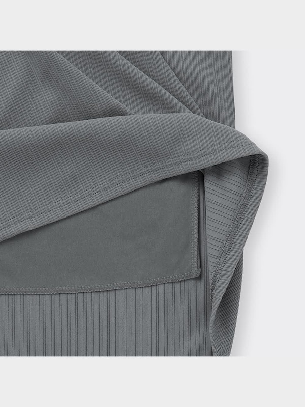 リブナロースリットロングスカート(丈標準83.0～90.0cm)(セットアップ可能)