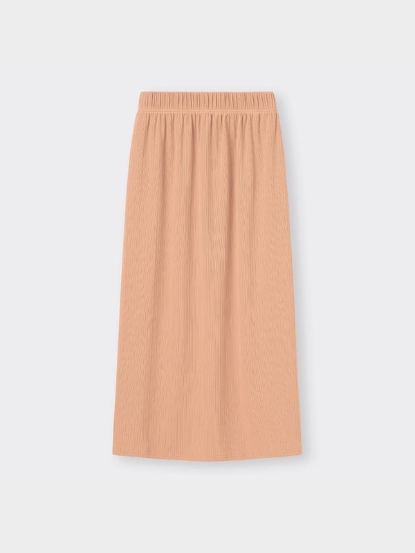 リブナロースリットロングスカート(丈標準83.0~90.0cm)(セットアップ可能)