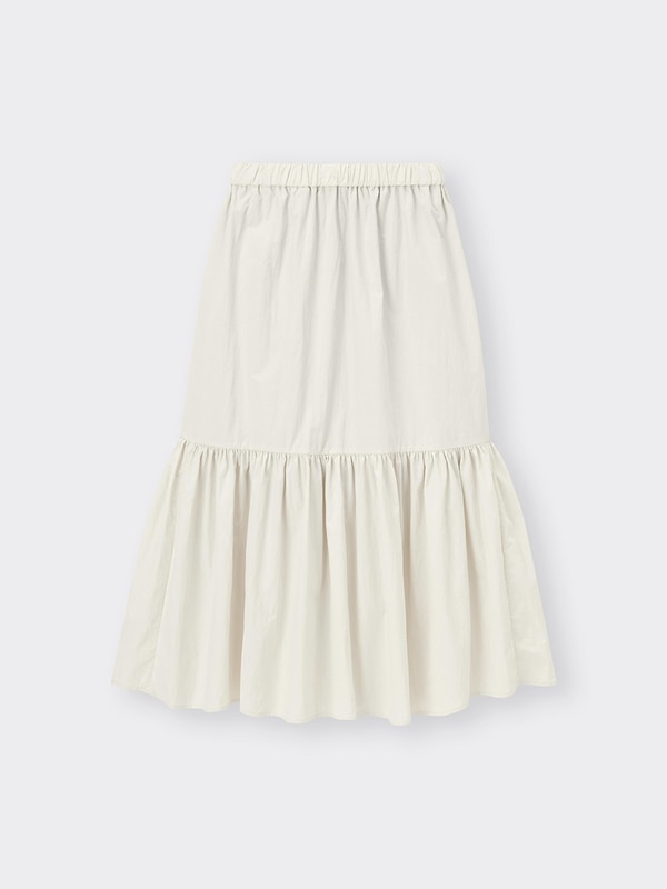 ティアードフレアロングスカートZ+E