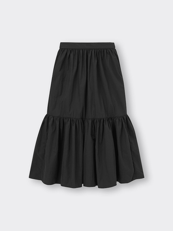 ティアードフレアロングスカートZ+E