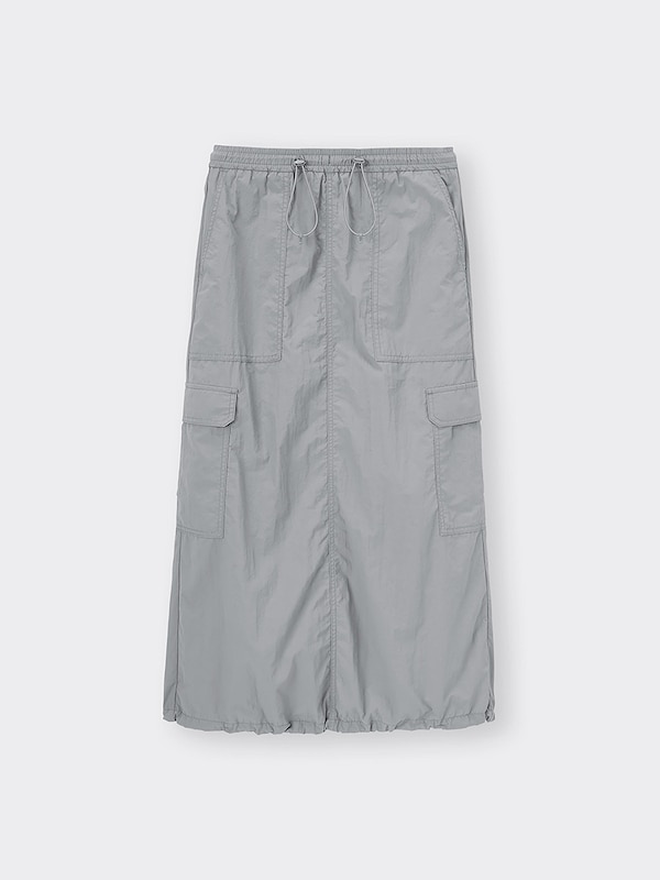 テックカーゴロングスカート(丈標準83.0～90.0cm)