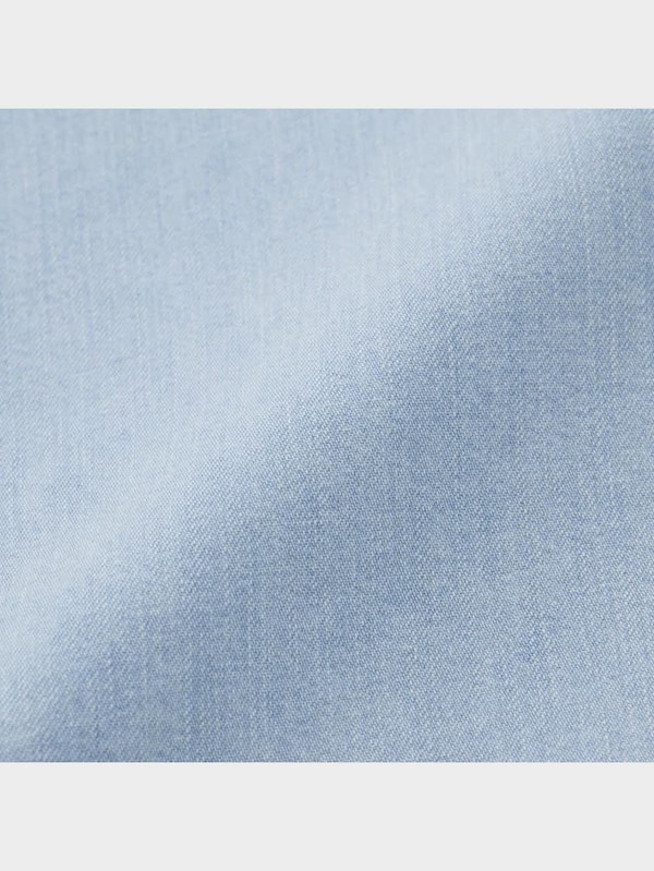 ライトデニムガウチョパンツOSB+EC