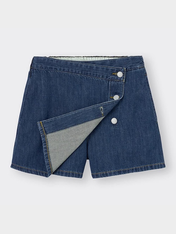 デニムラップショートパンツOSB+EC