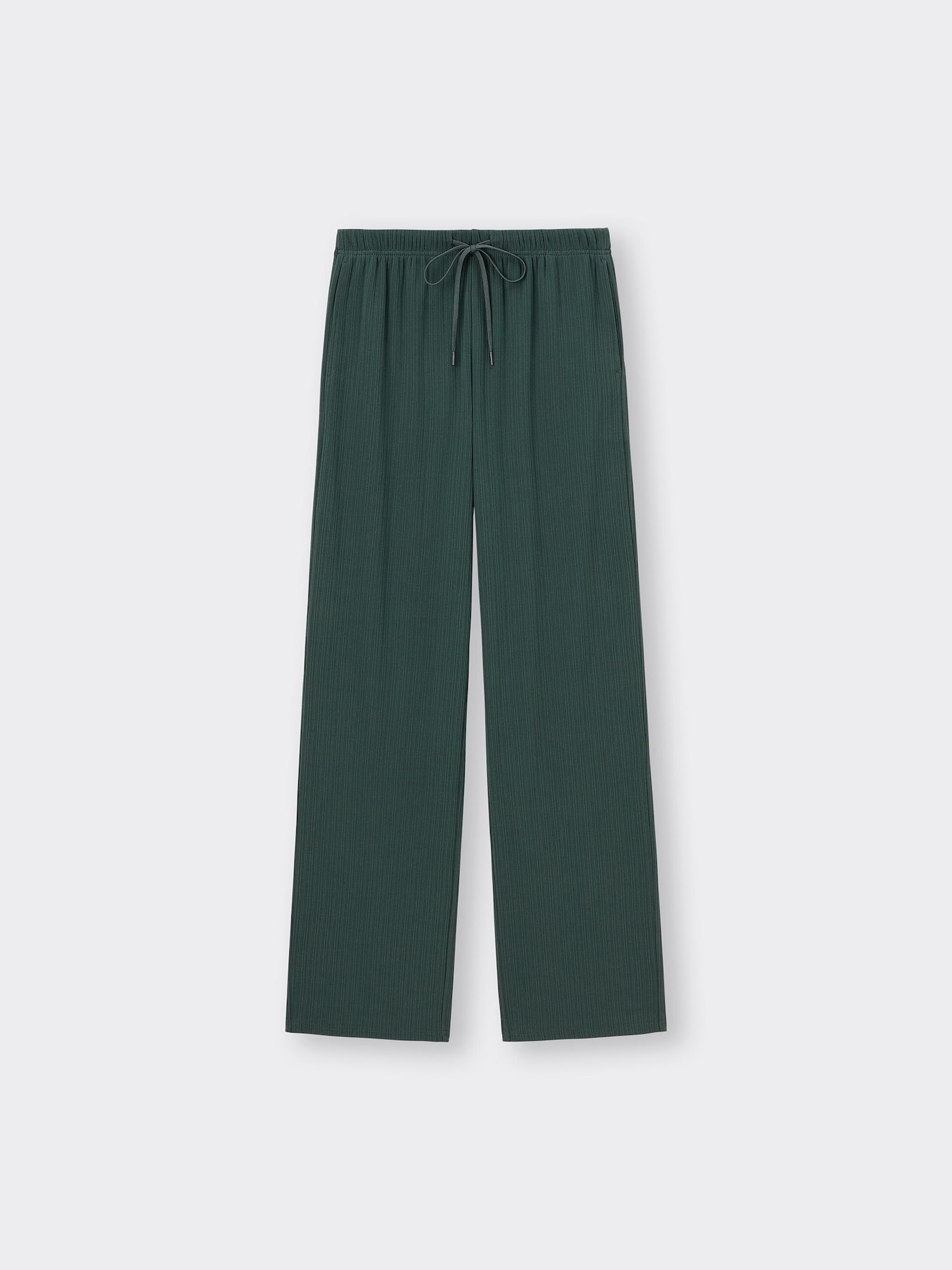 GU公式 | リブプルオンパンツA+EC(丈長め76.0-78cm)(セットアップ可能)