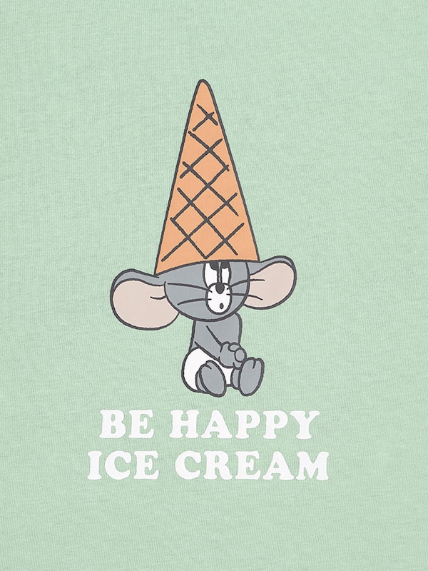 KIDS(男女兼用)コットンラウンジセット(半袖&ショートパンツ) TOM and JERRY 3