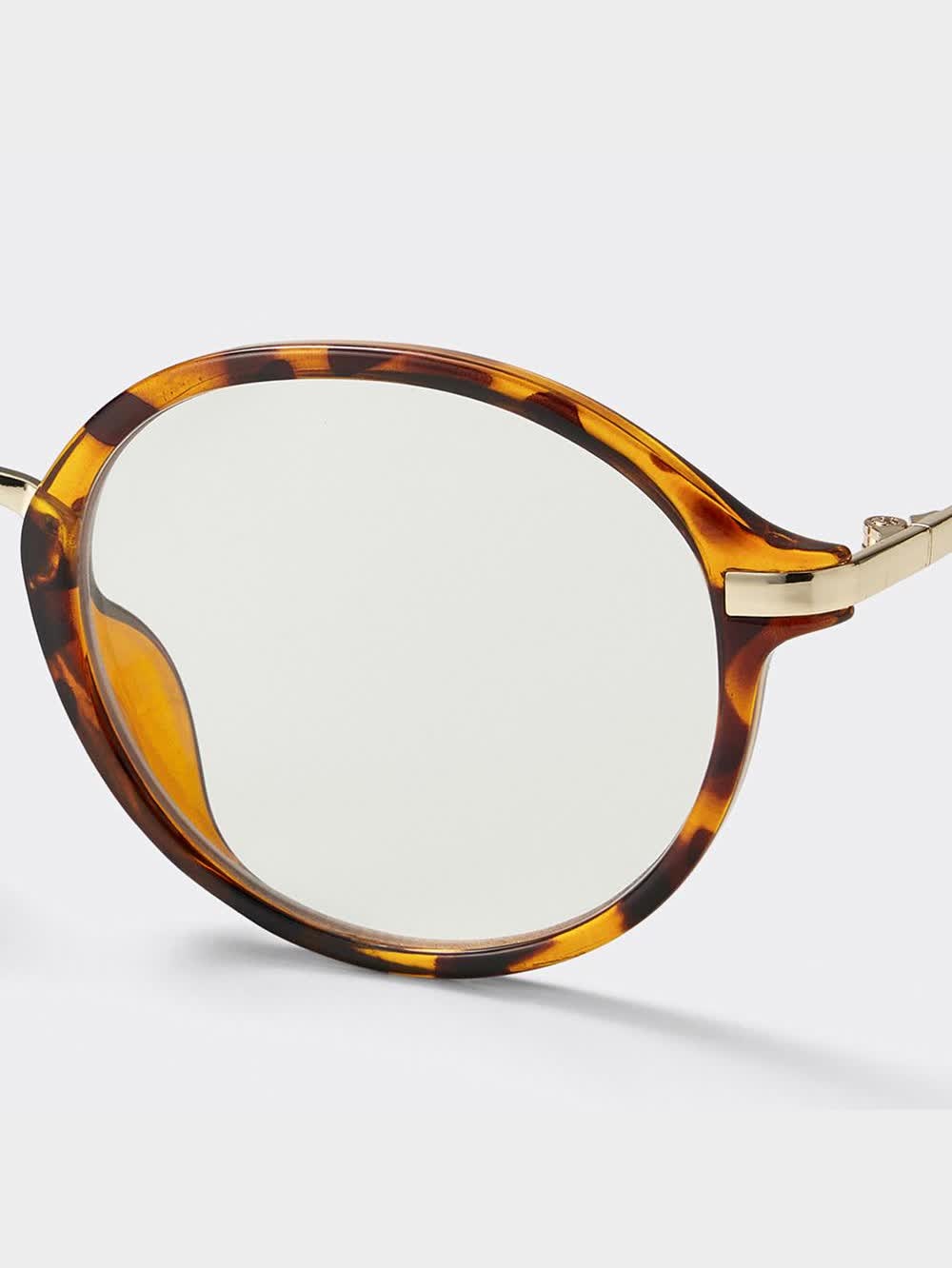 Rino　画像確認 ぽぽ GU公式 | UVカットメタルコンビネーションボストングラス