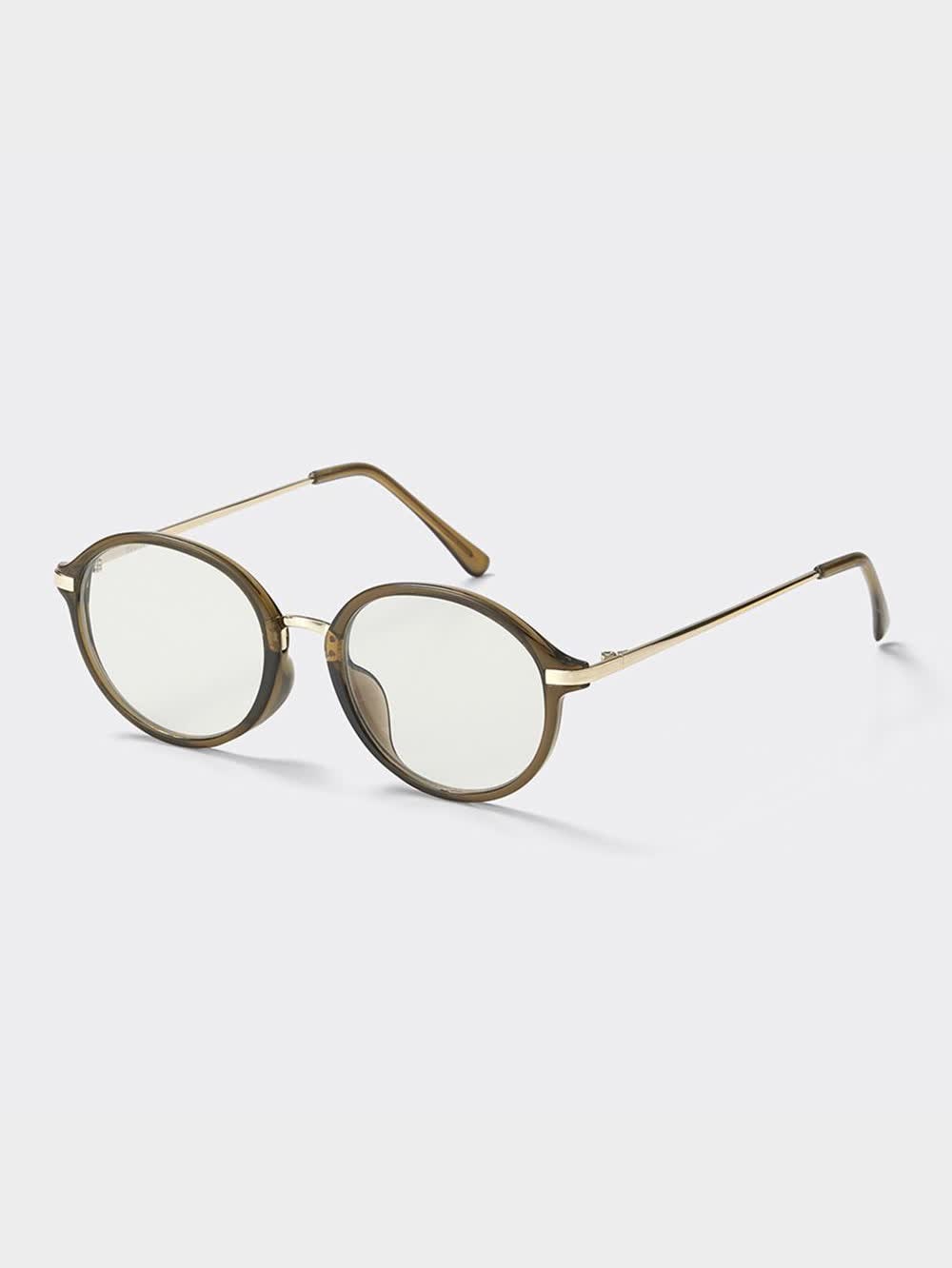 ぽぽ GU公式 | UVカットメタルコンビネーションボストングラス