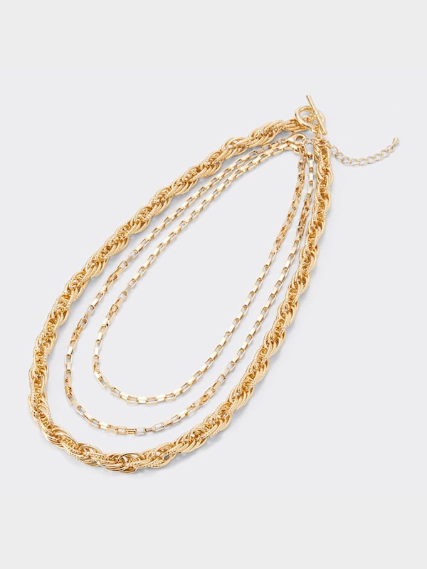 メタルチェーンネックレス