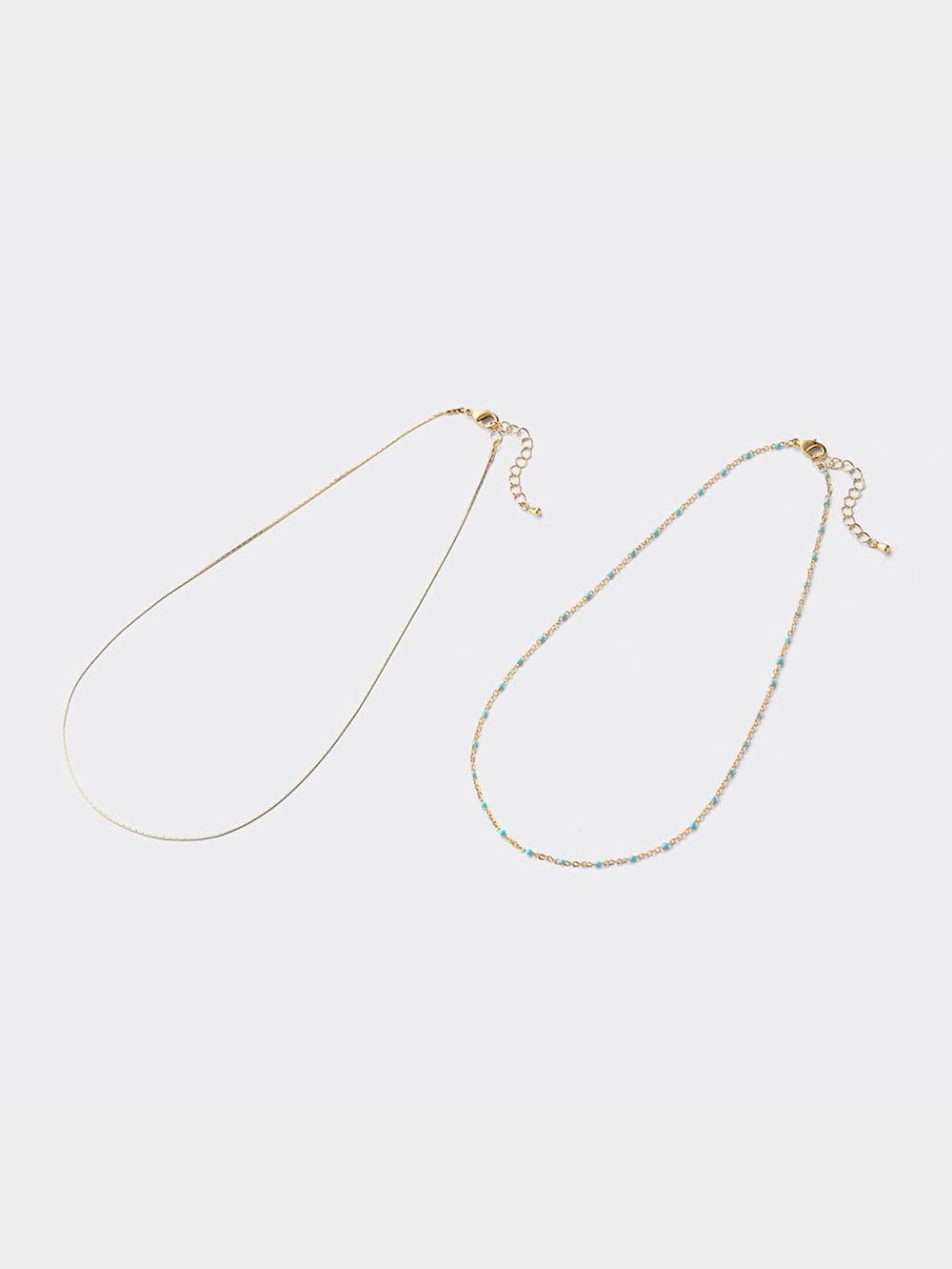 ネックレス　金色　（gu♡kumi） 太陽と月ネックレス Small K10ピンクゴールド