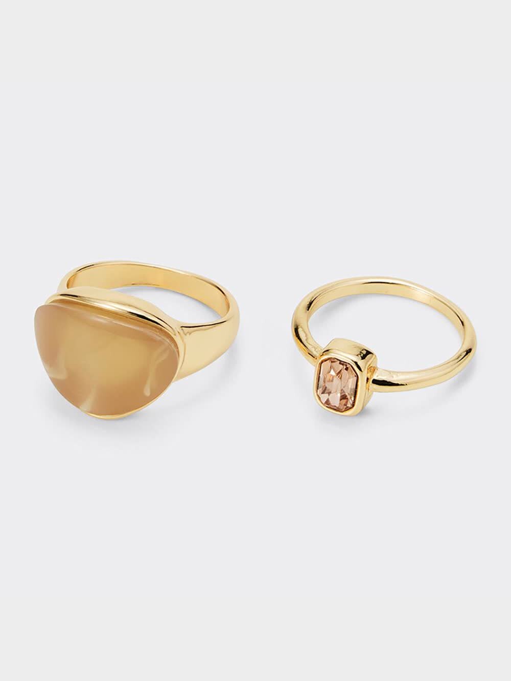 GU公式 | ストーン&メタルリング5P