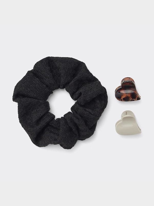 ミニヘアクリップ&シュシュ