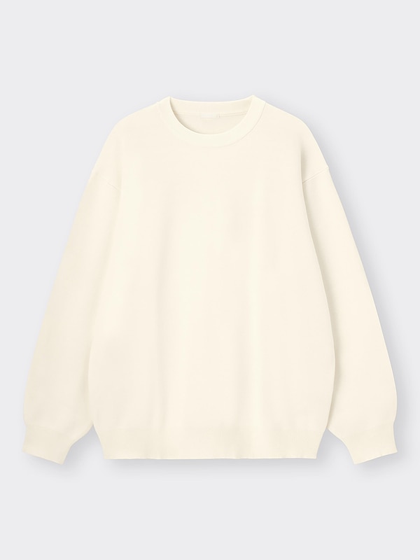 ウォッシャブルスムースニットプルオーバー(長袖)SW