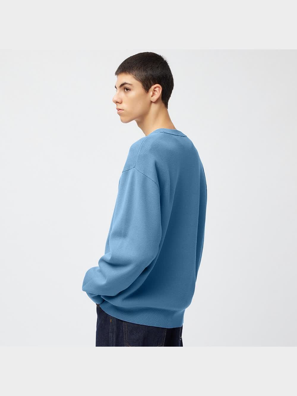 GU公式 | ウォッシャブルスムースニットプルオーバー(長袖)SW