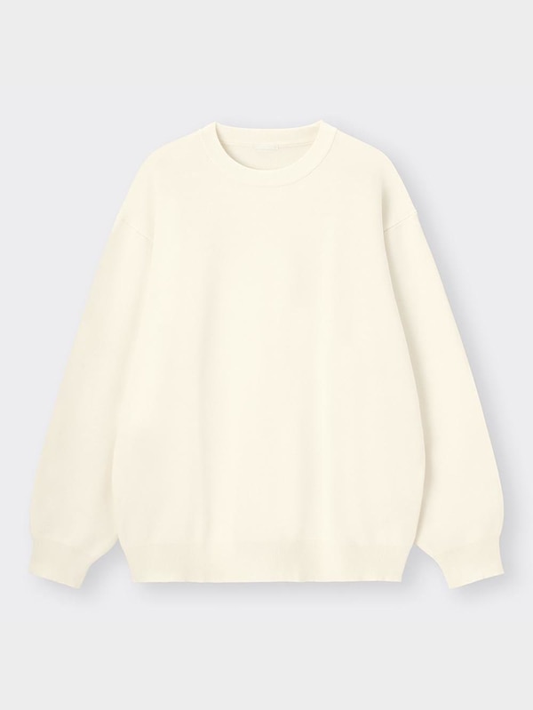 ウォッシャブルスムースニットプルオーバー(長袖)SW