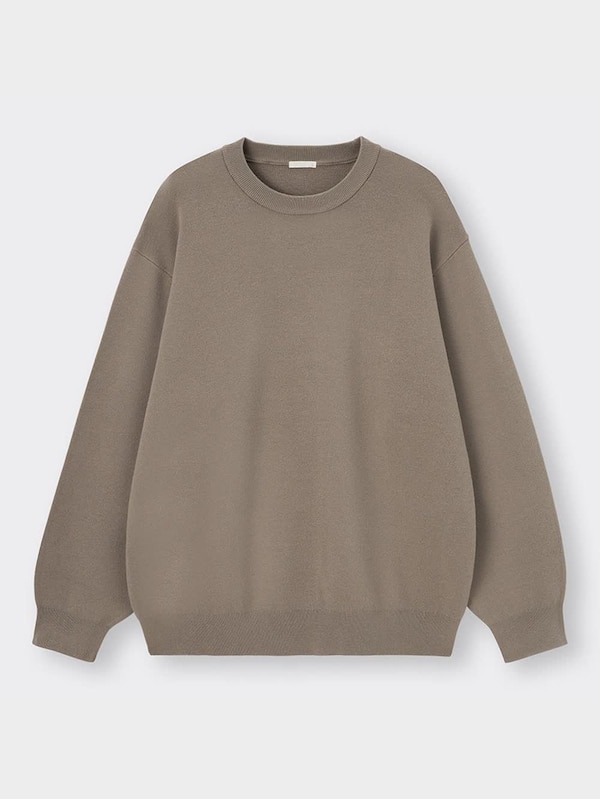 ウォッシャブルスムースニットプルオーバー(長袖)SW