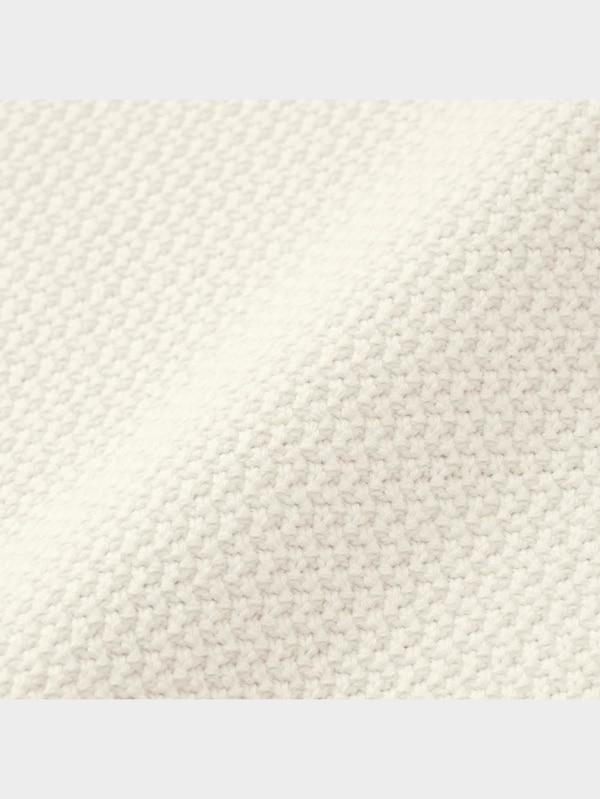 ウォッシャブルステッチニットベスト