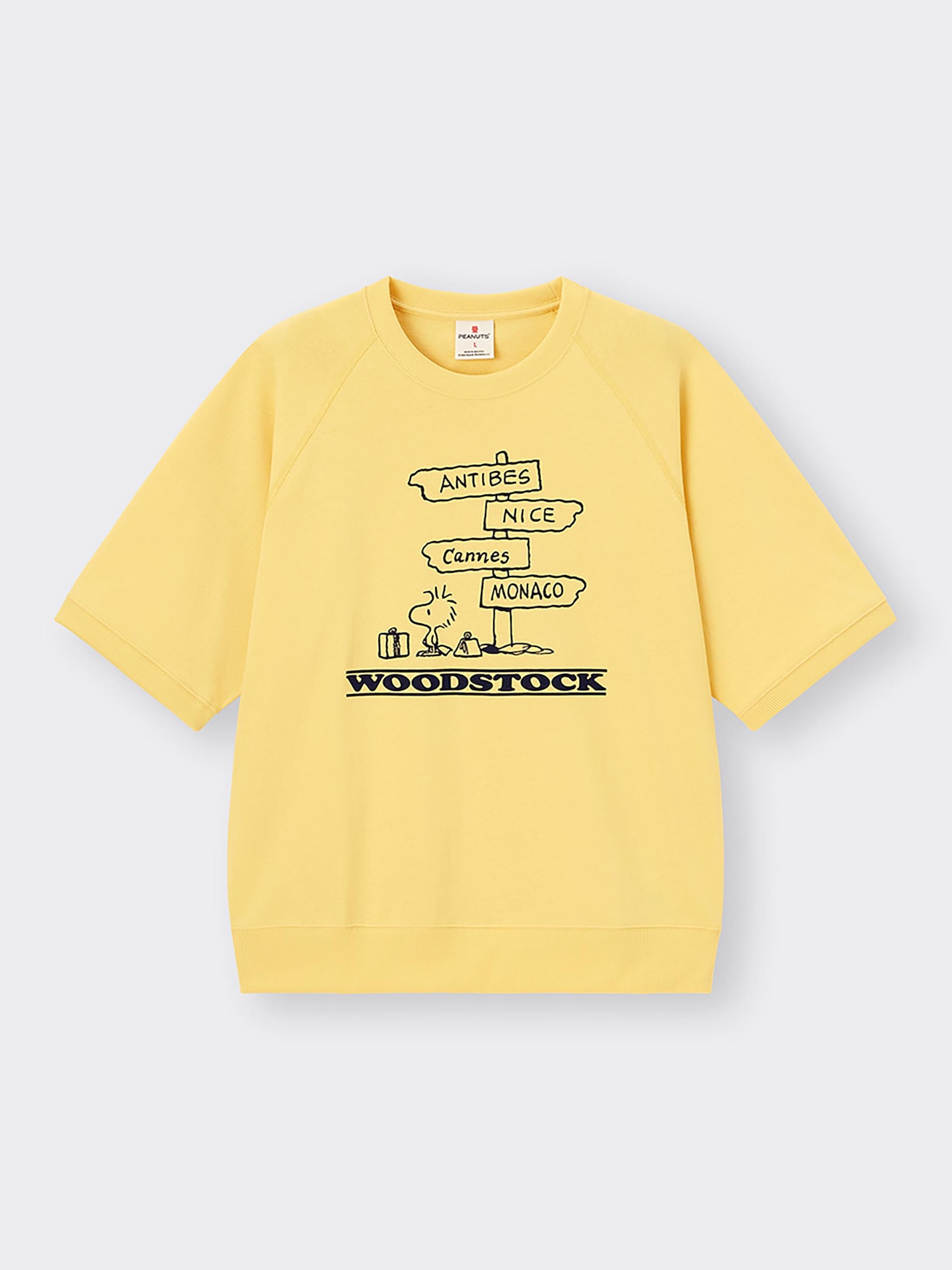 sportswear スポーツウェア　スヌーピー スウェット　ラグラン　黄色 m72385474882_1.jpg?1746878880