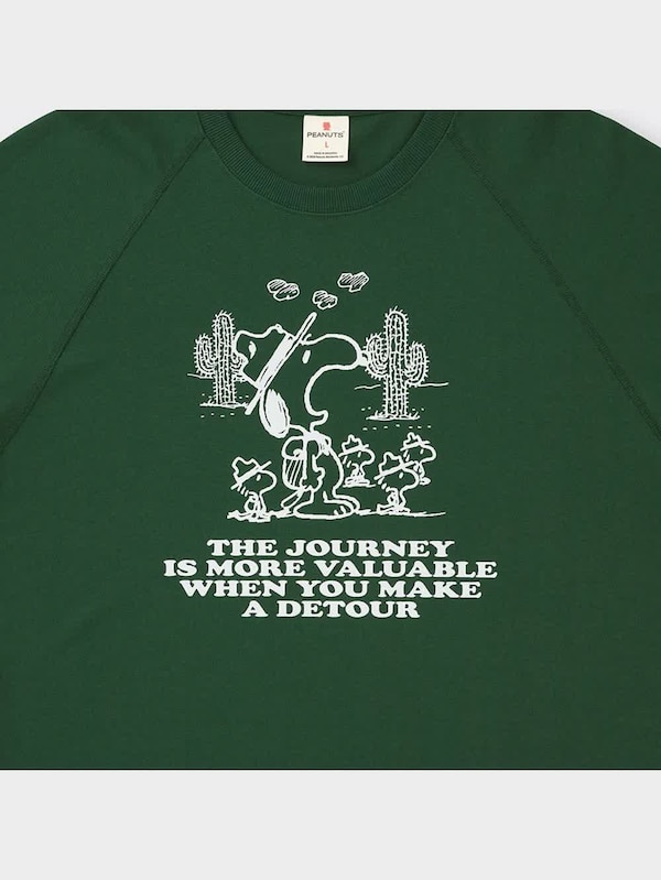 スウェT(5分袖) Peanuts 4