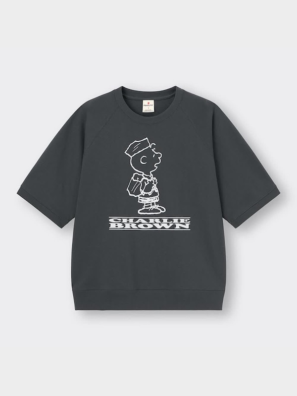 スウェT(5分袖) Peanuts 5