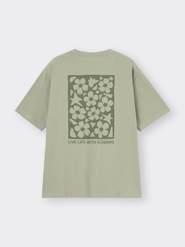 グラフィックT(5分袖) Hand craft 3
