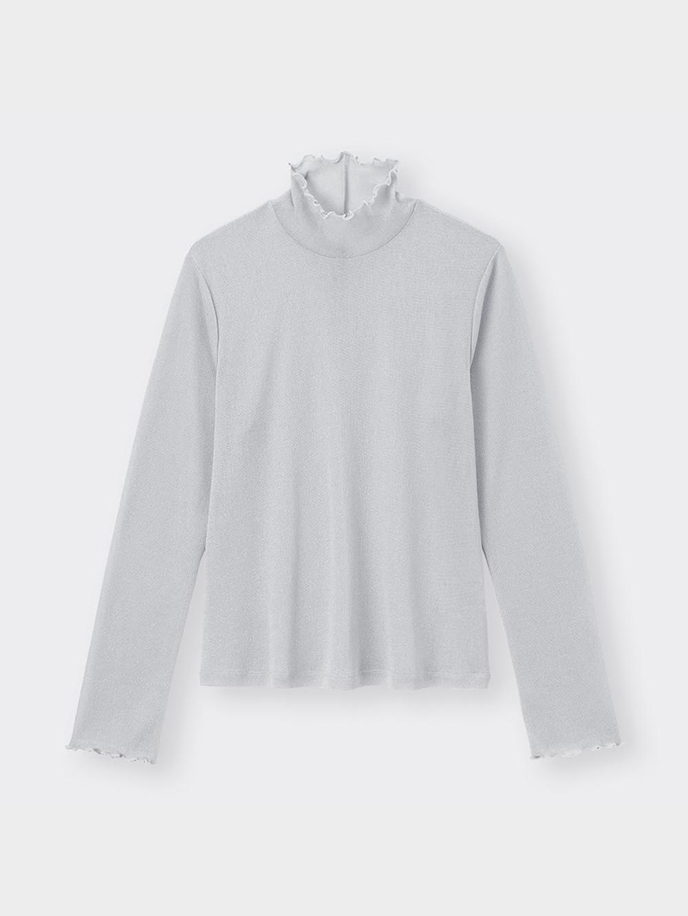 ひょろこさん専用 GU公式 | ラメハイネックT(長袖)Q