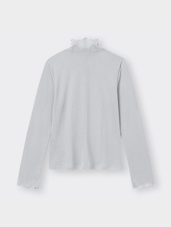 ラメハイネックT(長袖)Q