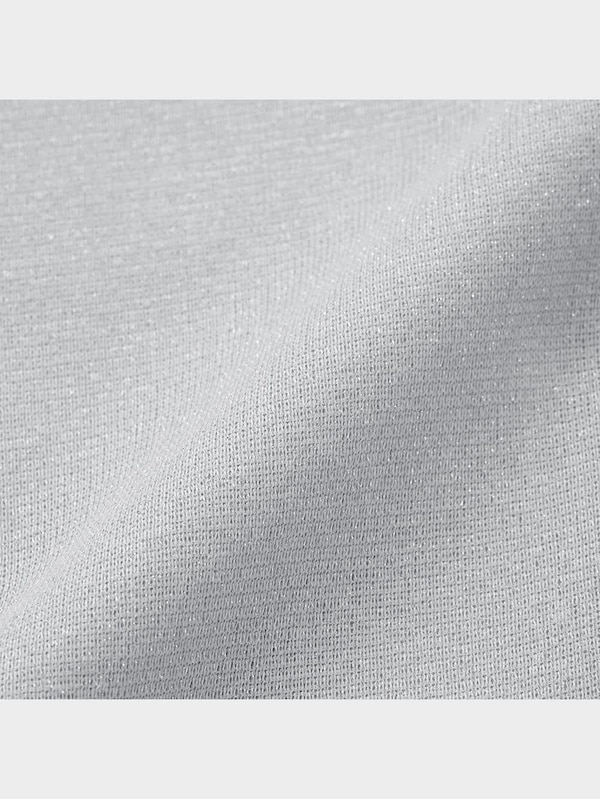 GU公式 | ラメハイネックT(長袖)Q(レディース)