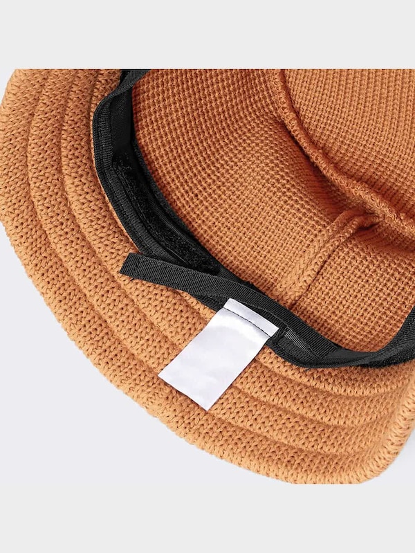 ニットバケットハット