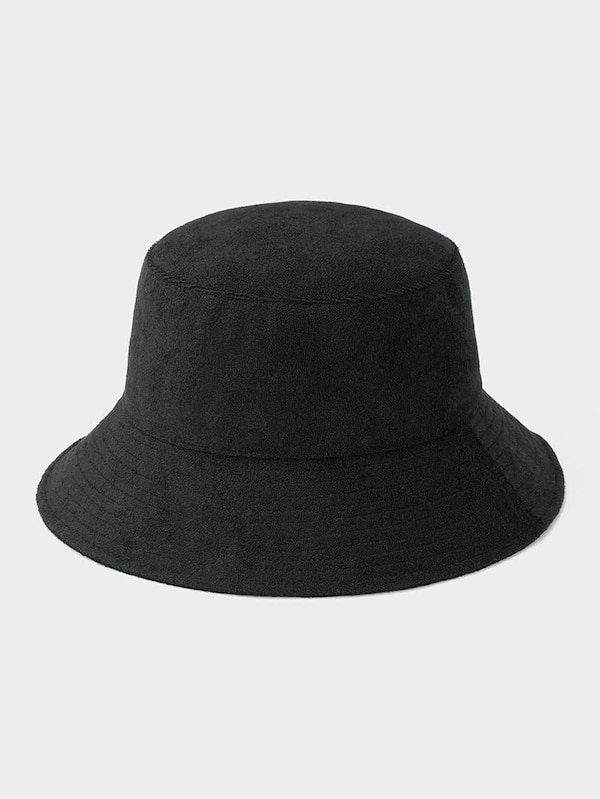 UVカットパイルバケットハット