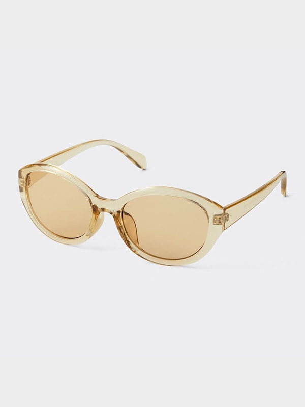 UVカットオーバルサングラス