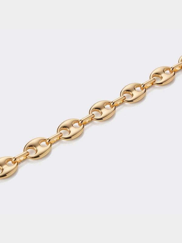 メタルビー�ンズチェーンブレスレット