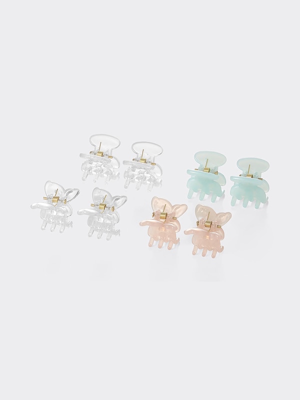 ミニヘアクリップ8P